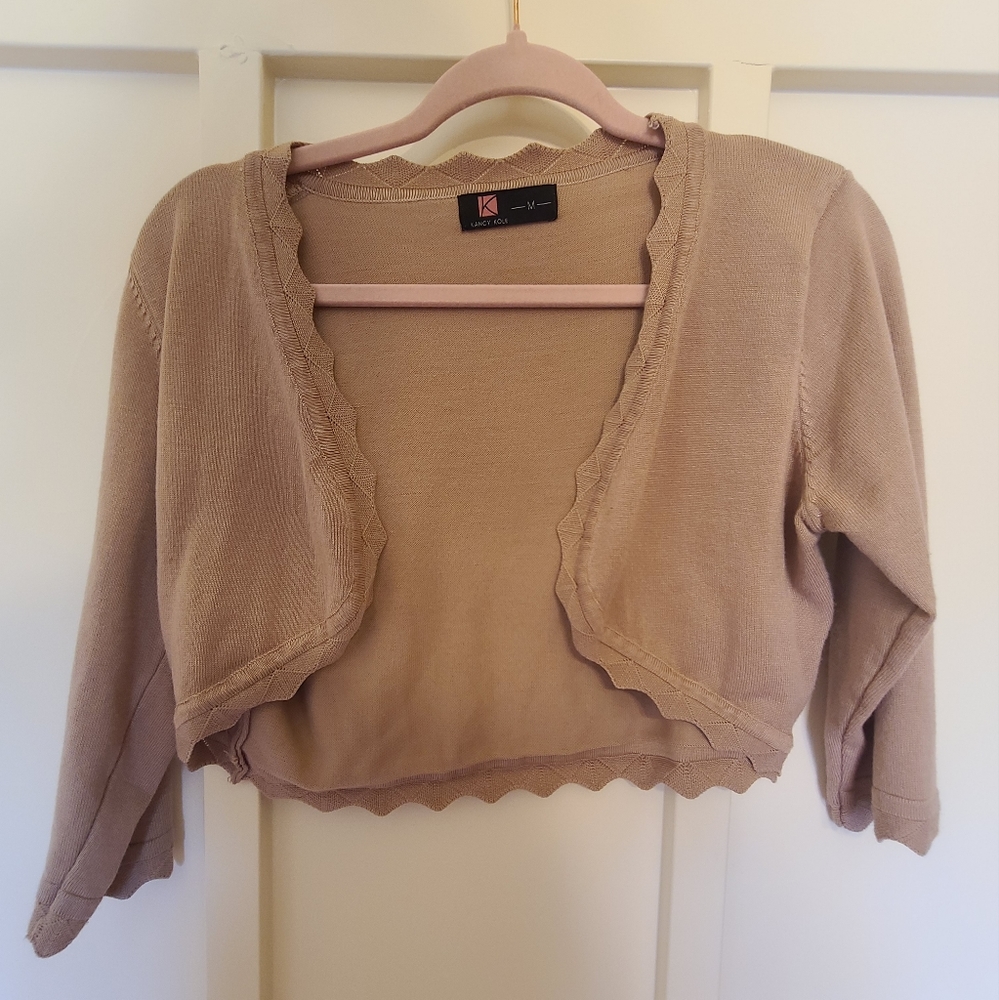 Kancy Kole Short Sleeve Cardian - READ DESCRIPTION